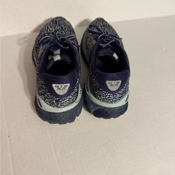 Brooks Adrenaline 20 Navy Copper GTS XX Guiderails Running Sneaker Womens 6.5 - Picture 4 of 9